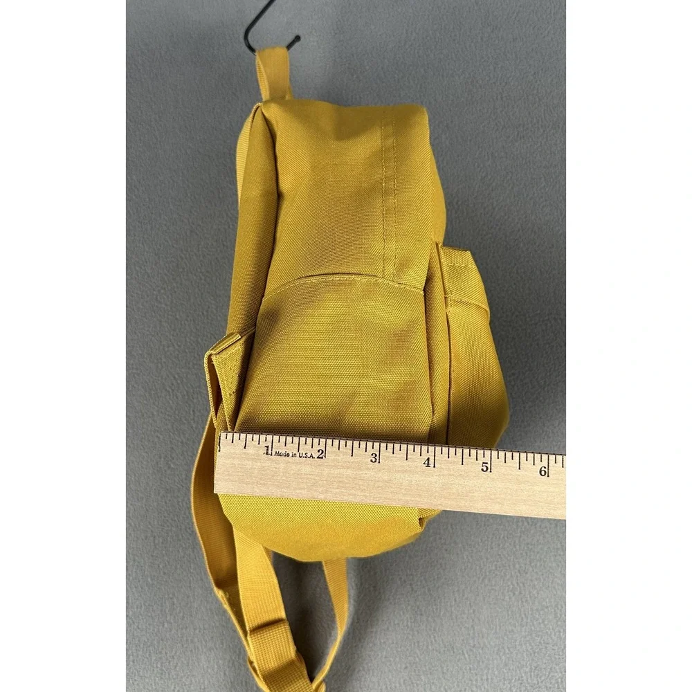Herschel Mini Backpack Yellow Gold Nova Canvas Travel Compact Daypack Festival